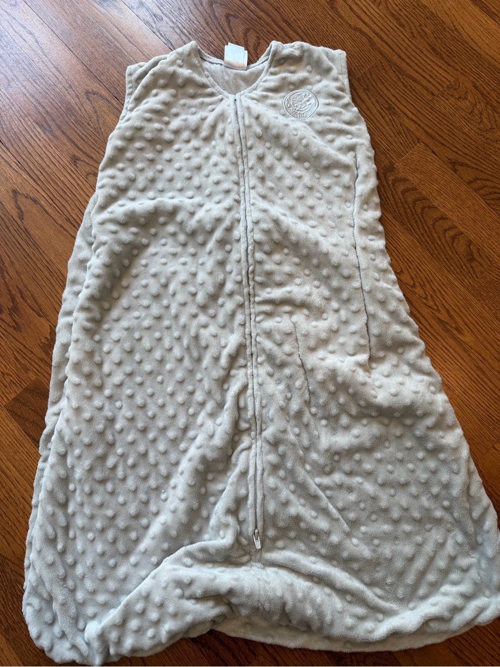 Halo Sleep Sack Plush Textured in Gray -18-24m